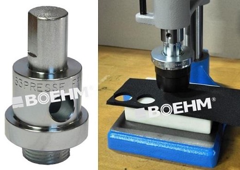 řezací podpěra pro ruční stolní lis